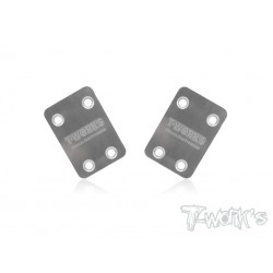 T-works Rear Chassis Skid Plate Kyosho 2pcs.
