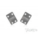 T-works Rear Chassis Skid Plate Kyosho 2pcs.