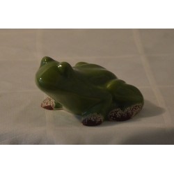 Keramik-Frosch glänzend klein