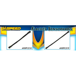 H-Speed neues Flaches Sensorkabel 175mm schwarz