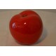 Keramik Apfel rot