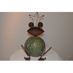 Blech Frosch Keramikkugel