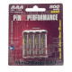 Pink Performance Battery 800 Mah AAA 1.25V UHO (x4) PP2-800AAA-HV