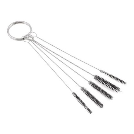 Bittydesign Airbrush Cleaning set 5 nylon brushes sizes