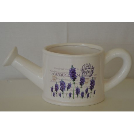 Keramikgießkanne Lavendel 